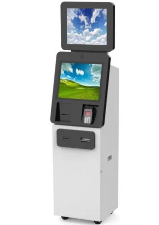 Telecom Dual Screen Self Service SIM Card Vending Machine SIM Card Issuance Kiosk Card Dispensing Kiosk