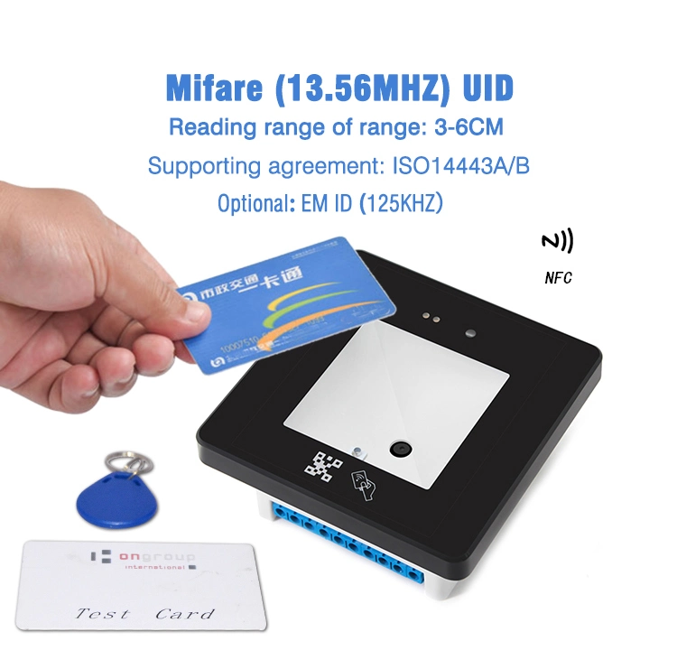 Multi Interface IC ID Card Reader 1d 2D Qr Codr Barcode Scanner Engine (HM20)